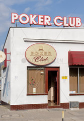 Breslau (Wroclaw)  Polen  Aussenansicht eines Pokerclubs