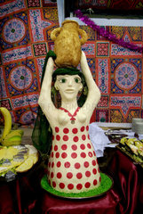 Safaga  aus Lebensmitteln geformte Figur