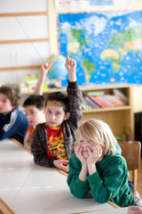 Tuttlingen  Deutschland  Unterricht in einer dritten Klasse