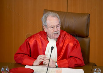 Prof. Dr. Dr. hc. mult. Winfried Hassemer  Vize des Bundesverfassungsgerichts