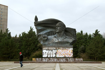 Berlin  Deutschland  das Ernst-Thaelmann-Denkmal im Stadtteil Prenzlauer Berg