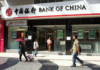 Macau  China  Filiale der Bank of China