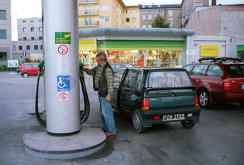 BP-Tankstelle in Poznan  Polen