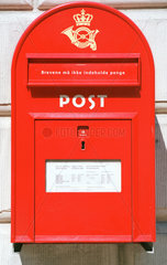 Briefkasten der daenischen Post