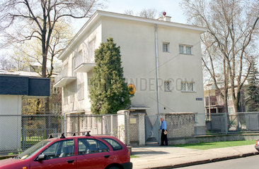 Die deutsche Botschaft in Warschau