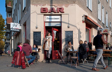 Berlin  Deutschland  die italienische Kaffeebar Vereinszimmer in Berlin-Kreuzberg