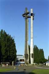 Denkmal der Gefallenen Werftarbeiter in Danzig  Polen