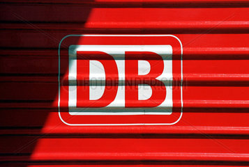 Schild  Emblem der Deutschen Bahn AG