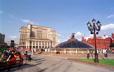 Moskau  Manegeplatz
