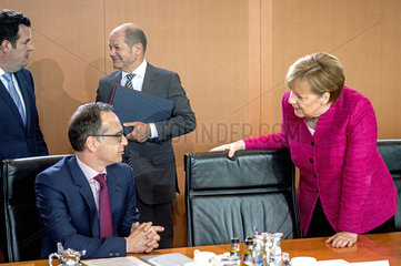 Heil + Mass + Scholz + Merkel