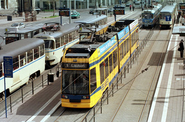 Leipzig  Strassenbahn