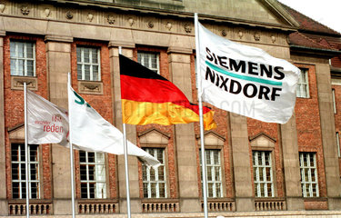 Fahne Siemens-Nixdorf
