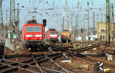 Leipzig  Hauptbahnhof  Lokomotiven