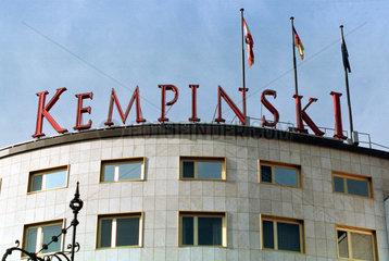 Hotel Kempinski  Berlin  Deutschland