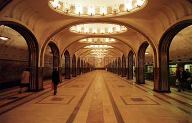 Moskauer Metrostation Majakowskaja