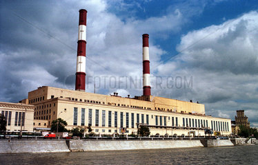 Moskau  Heizkraftwerk