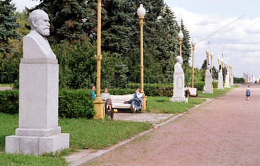 Statuen im Park