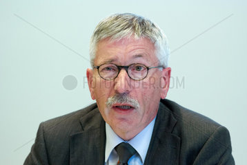 Berlin  Deutschland - Dr. Thilo Sarrazin (SPD)  Berliner Senator fuer Finanzen