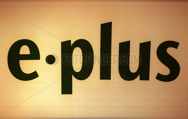 Logo des Telekommunikationsanbieters E-Plus Mobilfunk GmbH