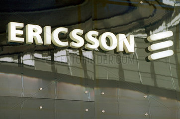 Logo des schwedischen Telekommunikationsherstellers Ericsson