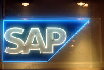 Logo des deutschen Softwareherstellers SAP