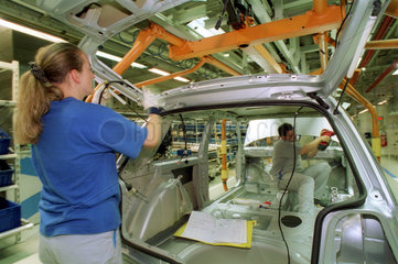 Wolfsburg  Automobilproduktion bei der Volkswagen AG