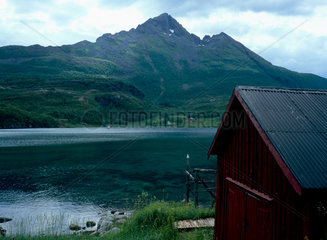 Tonnes  Norwegen  Blick auf die Berglandschaft