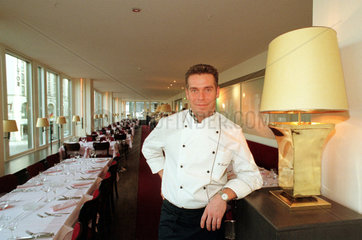 Holger Zurbrueggen  Kuechenchef im Restaurant Langhans in Berlin-Mitte  Deutschland