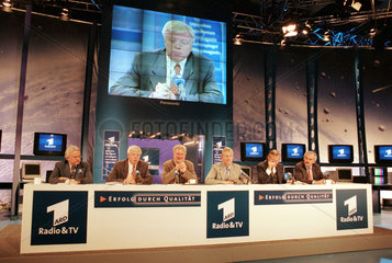 Pressekonferenz der ARD auf der IFA 1999