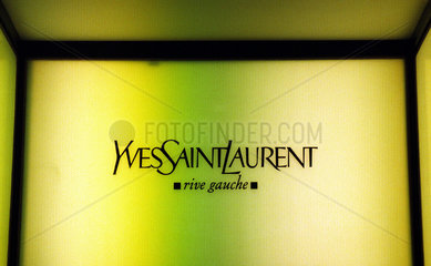 Logo der Luxusmarke Yves Saint Laurent