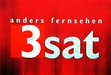 Leipziger Buchmesse  Logo des Fernsehsenders 3sat