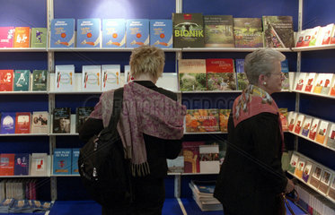 Besucher auf der Leipziger Buchmesse