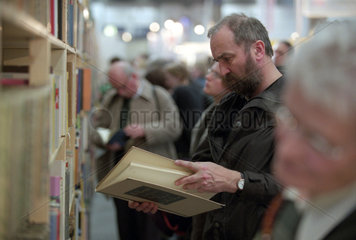Besucher der Leipziger Buchmesse