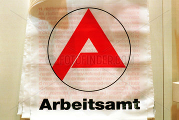 Logo  Schild  Emblem der Bundesanstalt fuer Arbeit