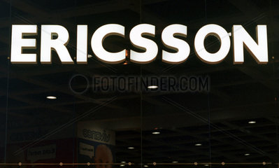 Logo  Schild  Emblem von Ericsson