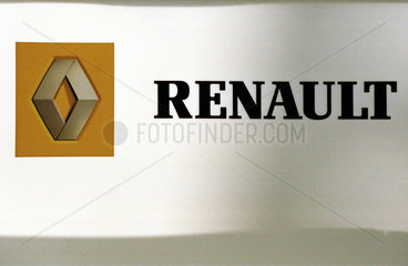 Logo des franzoesischen Automobilproduzenten RENAULT