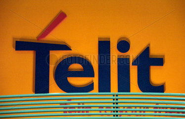 Hannover  CeBIT 2005  Logo des Telekommunikationsherstellers TELIT