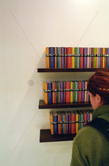 SZ-Bibliothek bei der Leipziger Buchmesse