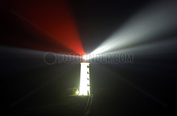 Leuchtturm Dornbusch auf der Insel Hiddensee