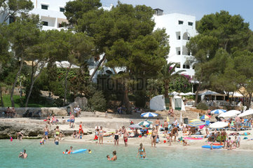 Badebucht und Appartements auf Mallorca