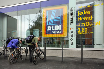 Deutsche Discounterkette Aldi in der Schweiz