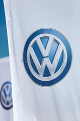 Polen  VW-Logos bei Volkswagen Poznan