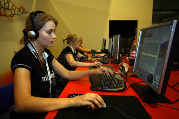 Messe fuer Computerspiele: Games Convention 2006 in Leipzig