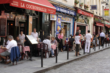 Paris  mehrere Restaurants im Viertel Saint-Germain-des-Pres