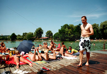 Starnberg  Menschen am Starnberger See
