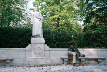 Weimar  das Franz von Liszt-Denkmal