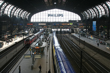 Hamburg  Hauptbahnhof Haupthalle