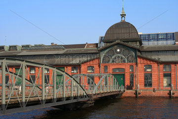 Hamburg  Fischauktionshalle am Fischmarkt im Hafen Hamburg