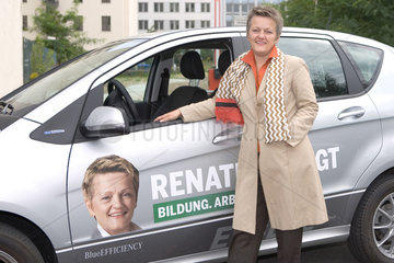 Berlin  Deutschland  Renate Kuenast  Vorsitzende der Bundestagsfraktion Buendnis 90 / Die Gruenen
