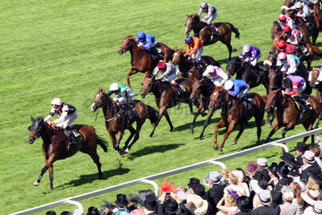 Royal Ascot  Field Of Dream with Adam Kirby up wins the Royal Hunt Cup